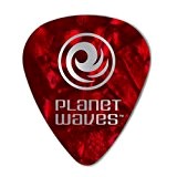Planet Waves Médiators Planet Waves rouges, pack de 10, Medium