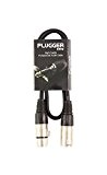 Plugger Câble XLR femelle 3b/mâle 3b 0,60 m  Noir