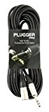 Plugger Câble XLR mâle 3b/mâle stéréo 10 m  Noir