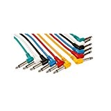 PRO audio Cables 144812 Câble patch professionnel, 6.3 mm Mono, longueur 1 m