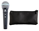 Pronomic DM-58 -B Microphone avec Interrupteur + Sac