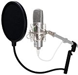Pronomic USB-M 910 Podcast microphone à condensateur & filtre anti-pop