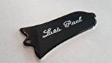 Quality Les paul bell shaped "Les Paul" truss rod cover 2ply black brand new