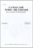 Renaud La Ballade Nord-Irlandaise Voice & Piano Book