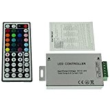 RGB LED IR Controller Wireless + 44Key Remote Control 144W 12V / 288W 24V - 12A