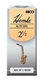 Rico Anches Hemke pour saxophone alto, force 2.5, pack de 5