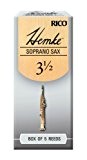 Rico Anches Hemke pour saxophone soprano, force 3.5, pack de 5