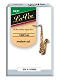 Rico Anches La Voz pour saxophone ténor, force Medium-Soft, pack de 10