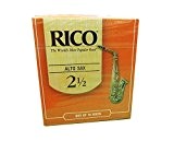 Rico Anches Rico pour saxophone alto, force 2.5, pack de 10