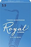 Rico Anches Rico Royal pour saxophone ténor, force 3.5, pack de 10