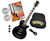 Rocktile Pro L-200BK Deluxe Guitare électrique Black avec accessoires