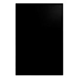 Rothko and Frost Pickguard Vierge en PVC pour guitare basse Corps simple couche yibuy 44 x 29 cm matte black