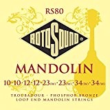 Rotosound Lot de 8 cordes pour mandoline Bronze phosphoreux