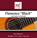 Royal Classics Fl60 Flamenco Jeu de cordes de guitare en nylon, moyennes à la tension