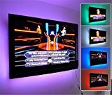 Ruban led decoratif couleur rgb bande etanche 3528 100cm eclairage fond tv meuble
