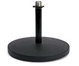 Samson MD5 Support de micro table embase métal 13 cm Noir