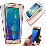 Samsung Galaxy A7 2017 Coque Gel TPU Silicone Etui Intégrale Transparent Case pour Samsung Galaxy A7 2017 Housse Protection Full ...