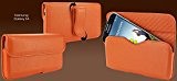 Samsung Galaxy S4 Horizontal Pouch Cowskin Orange