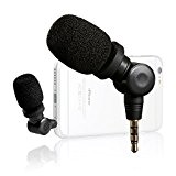 Saramonic imic mini Flexible Microfono à condensateur avec sortie 3,5 mm pour Apple iPhone iPad iPod Touch IOS Android Smartphones