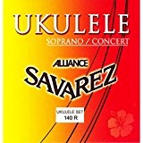 Savarez  140R Jeu de cordes pour Ukulélé Soprane/Concert