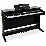 Schubert Piano numérique MIDI 88 touches dynamiques (150 samples d'instruments, 100 séquences rythmiques avec métronome en option, 51 démos, pédalier ...