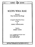 Scots Wha Hae. Partitions pour SATB/Accompagnement Piano