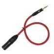 Seitech lyxPro Œ jack xLR mâle 0,5 m-premium-câble audio professionnel microphones et équipement-rouge