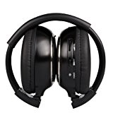SODIAL(R) 6m IR Infrarouge sans fil double canaux casque stereo