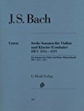 Sonates 1-6 BWV1014-1019 --- Violon/Piano