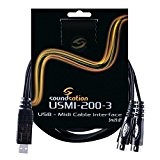 Soundsation usmi-200 - 3 Interface USB MIDI 32 canaux i/ou avec câble de 3 mètres