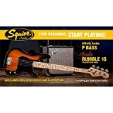 Squier Affinity P-Bass & Rumble 15, BSB · Pack basse électrique