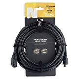 Stagg NVC10HAMDVIDM Câble vidéo/HDMI A mâle-DVI-D mâle 10 m Noir