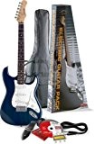 Stagg - Pack guitare + ampli - Gt.elec-stand.s-bleu/pack