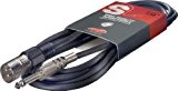 Stagg S-Series Deluxe Câble audio XLR - Jack 6 m à M