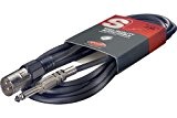 Stagg SAC6PXM DL Câble Mono Jack 6 m à XLR mâle Noir