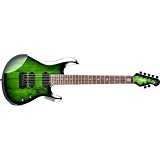 Sterling jp70-tgb John Petrucci 7 Cordes électrique Green Burst