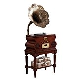 STG Platines phonographiques anciennes haut-parleurs rétro lecteur disque de phonographe millésime Continental MLG1688A