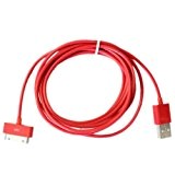 Style de Best 2 mètres 30 broches Câble USB / plomb (rouge) compatiable pour Apple Ipad3, iPad2, iPad 3G, 3GS, ...