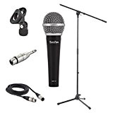 SubZero microphone Vocal dynamique avec câble et pied de micro