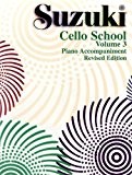 Suzuki Cello School Volume 3 Piano Accompaniment Revised Edition. Partitions pour Violoncelle