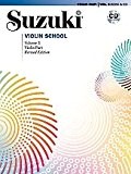 Suzuki Violin School Volume 3 - Violin Part/CD (Revised Edition). Partitions, CD pour Violon