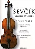 The Original Sevcik Violin Studies: Ecole De La Technique De L'Archet - Opus 2 Part 1. Partitions pour Violon