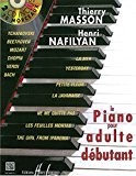 Thierry Masson : Piano Pour Adulte Débutant Avec 2 Cd - Partitions, CD