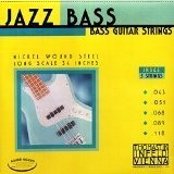 Thomastik-Infeld :  Jazz-Jeu de cordes pour basse 5 cordes-Filet rond-diapason Long-Pure Nickel Jeu de séries G, F, D, B