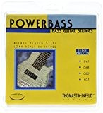 Thomastik Saite für Electric Bass Power Bass Rock Serie Magnecore Round Wound Hexcore EB344. Long Scale 34". 4-string-