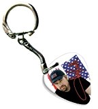 Toby Keith Celluloid Guitar Pick Keyring ( Flag Design )
