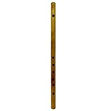 Traditional Brown Handmade Bansuri Bois Musical Instrument Flute Décor Bambou