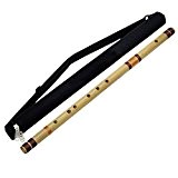 Transversale Bansuri Base Bamboo Flute (E Tune) bois professionnel Musical Instrument 75 CM