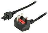 Valueline CABLE-730-2.5 Câble d'alimentation Prise Angleterre IEC320 C5 2,50 m