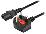 Valueline CABLE-732-1.8 Câble d'alimentation Prise Angleterre IEC320 C13 1,80 m